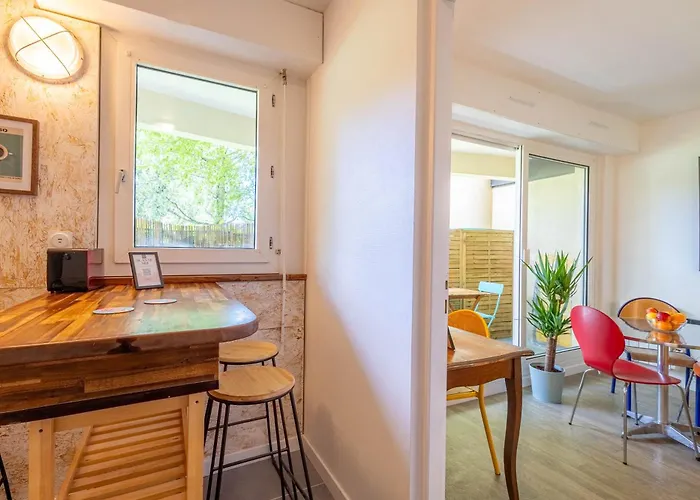 Апартаменти Le Cozy Corner - T3 & Terrasse Мериньяк